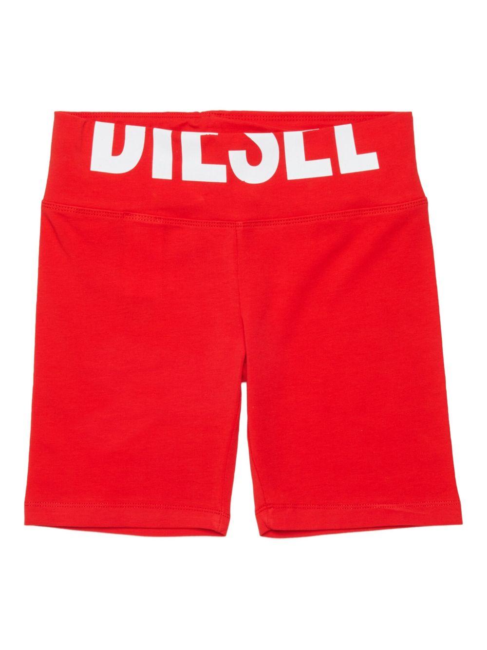Shorts in cotone con elasticizzato J02675KYA0L K405 DIESEL KIDS 