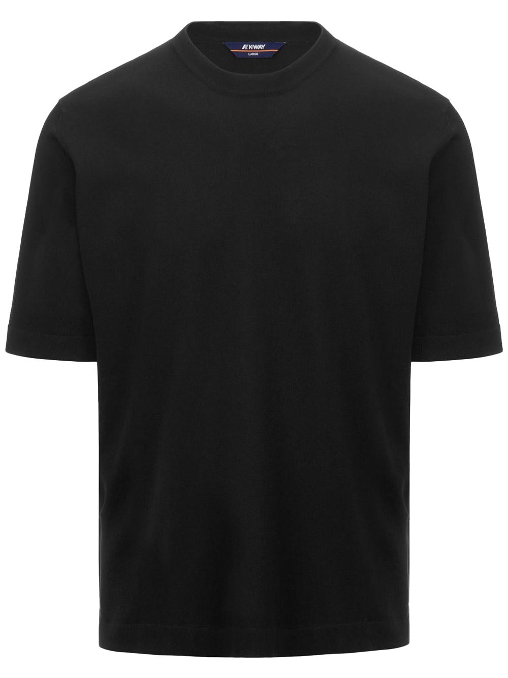 T-shirt combe nera K4126SW USY K-WAY 