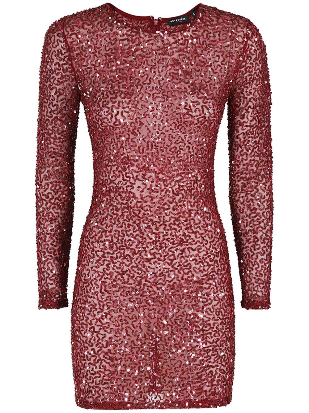 Abito con paillettes Emani Cabernet