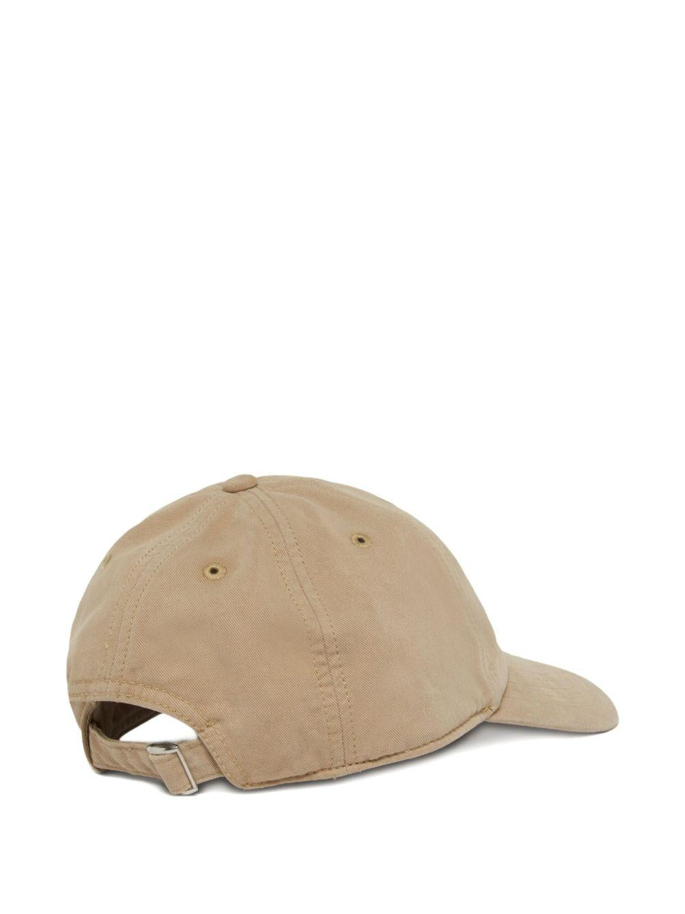 Cappello in cotone con patch frontale M61030MM05S M6709 MM6 MAISON MARGIELA KIDS 