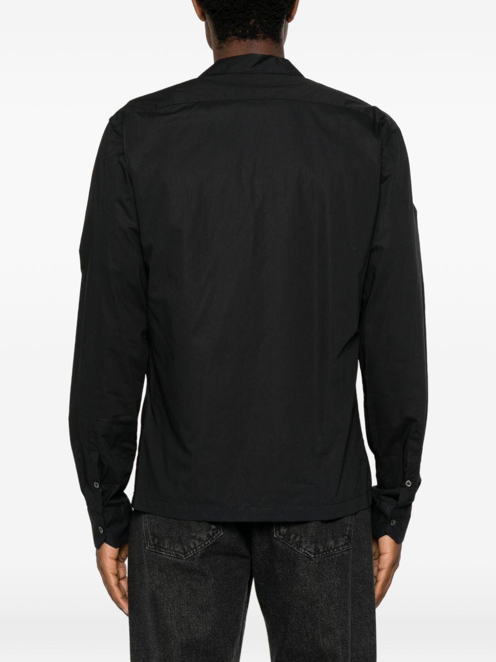 002 Camicia Nera Cotone BS424ST8343 002 BRIAN DALES 