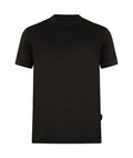Green basic T-shirt mini side label