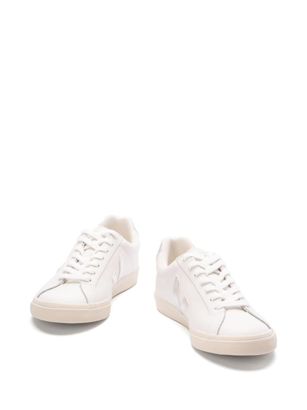 Sneakers ESPLAR LEATHER  bianca/argento EO0203883 BIANCOARGENTO VEJA 