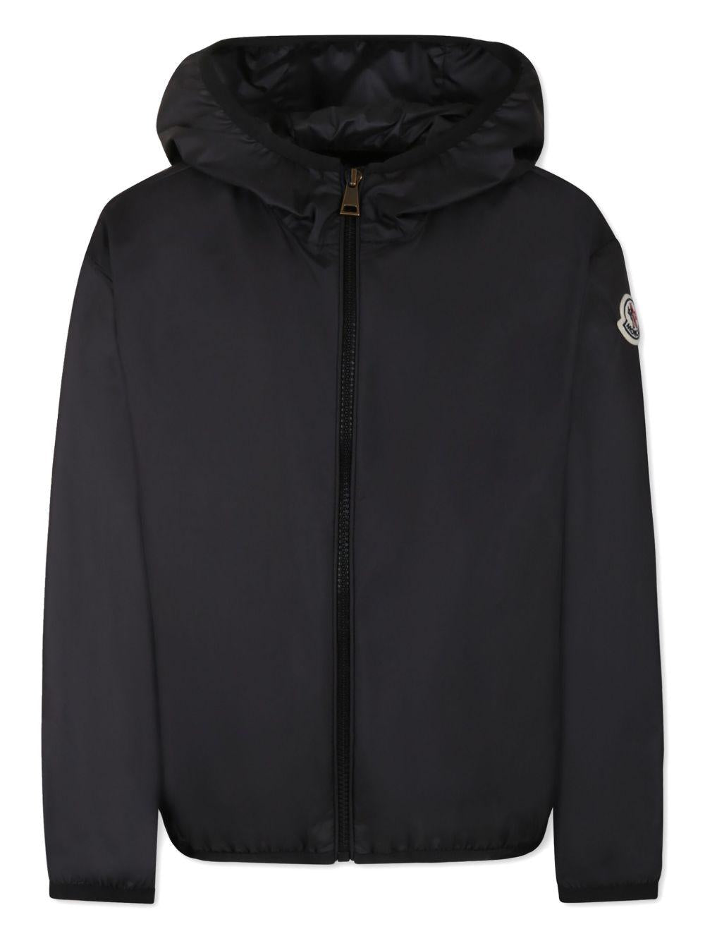 Giubbino Fegeo nero 9541A0012354AQE 999 MONCLER KIDS 
