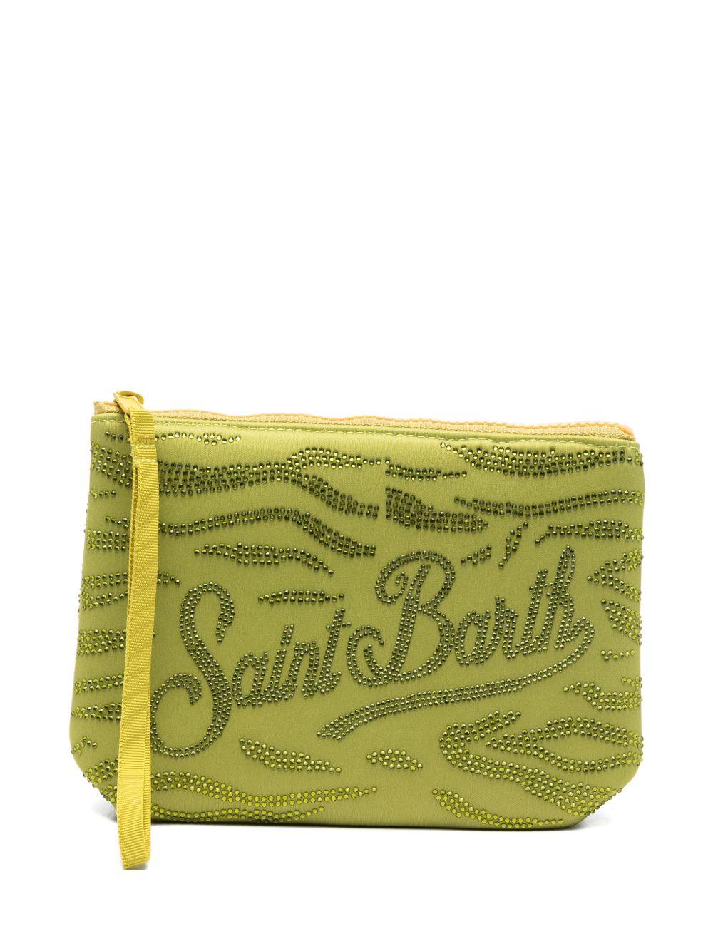 Pochette con strass e zip ALI0032# 00270L MC2 SAINT BARTH KIDS 