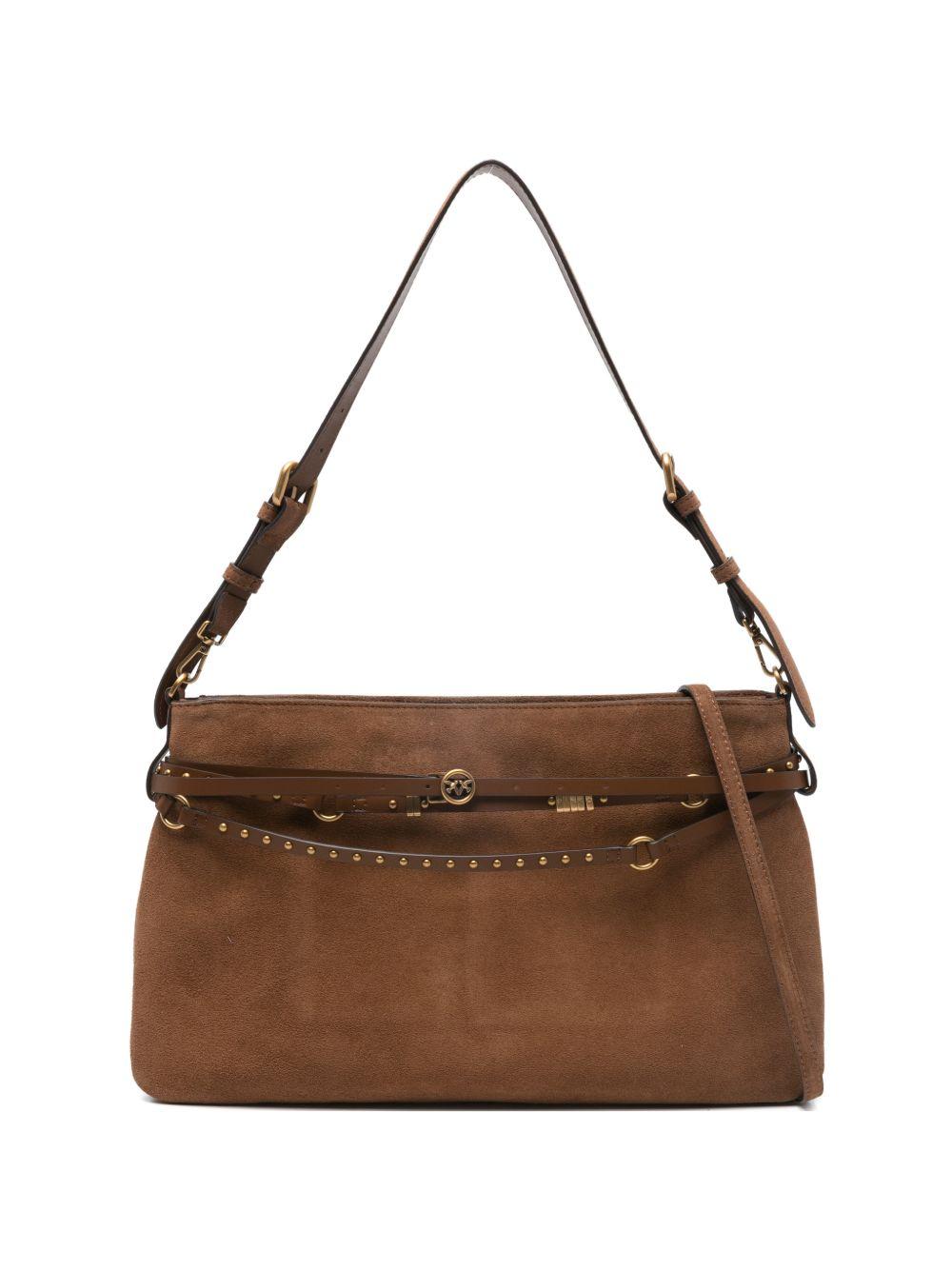 Zaino con borchie e tracolla 105903A0F6 L17Q PINKO 