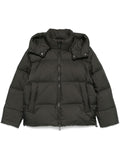 Giubbino verde militare logo all-over