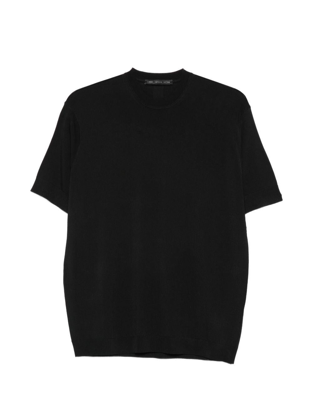 T-shirt in viscosa riciclata girocollo LM26001 D001 LOW BRAND 