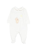 Tutina in cotone con piedini