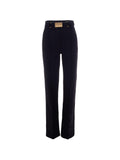 Pantaloni a gamba dritta con cintura