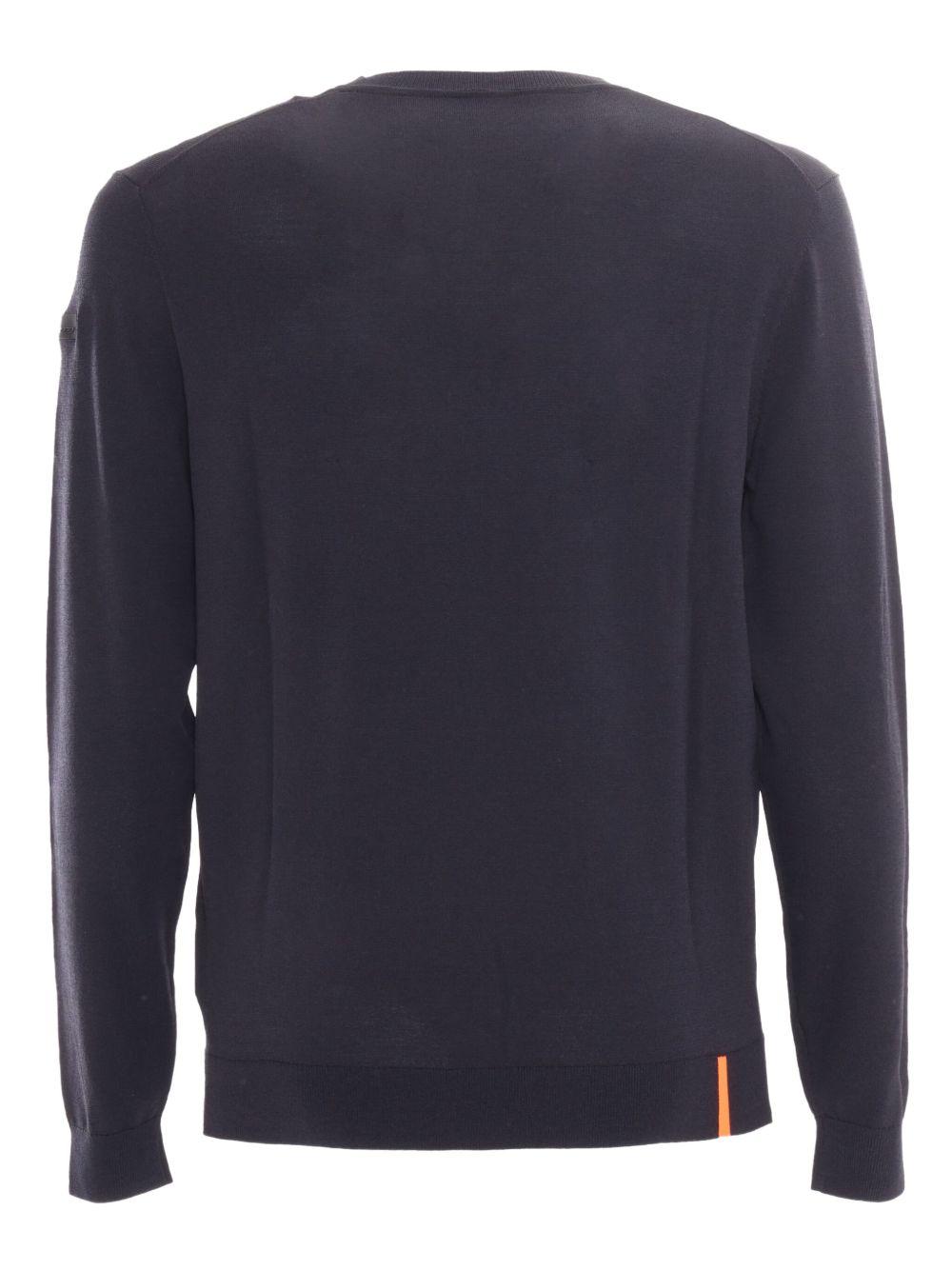 Maglione maxell round blu/nero 25104 60 RRD 