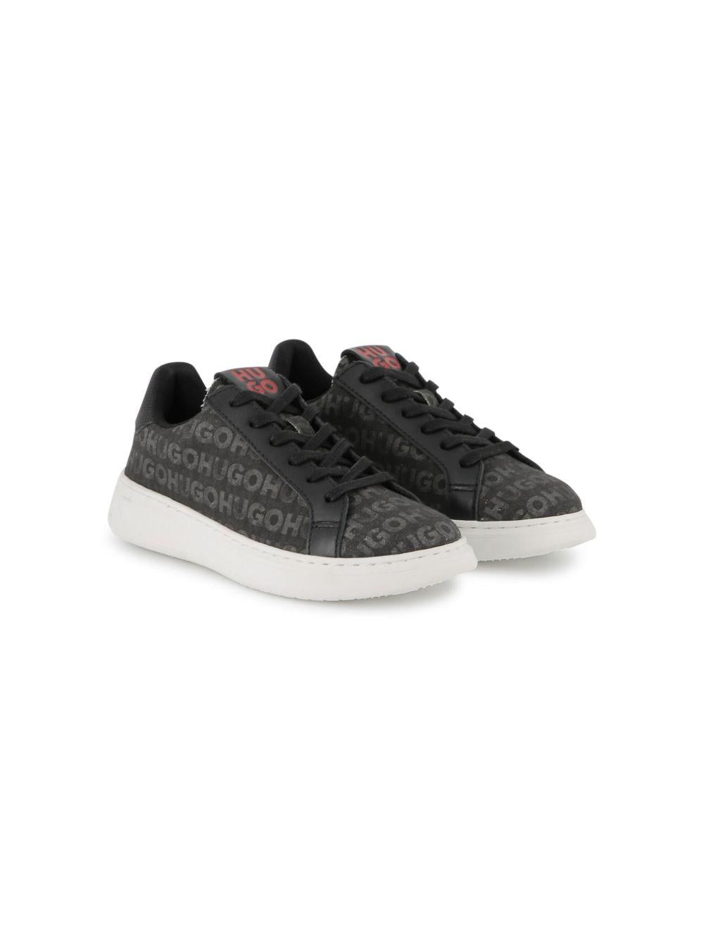 Sneaker nere logo all-over
