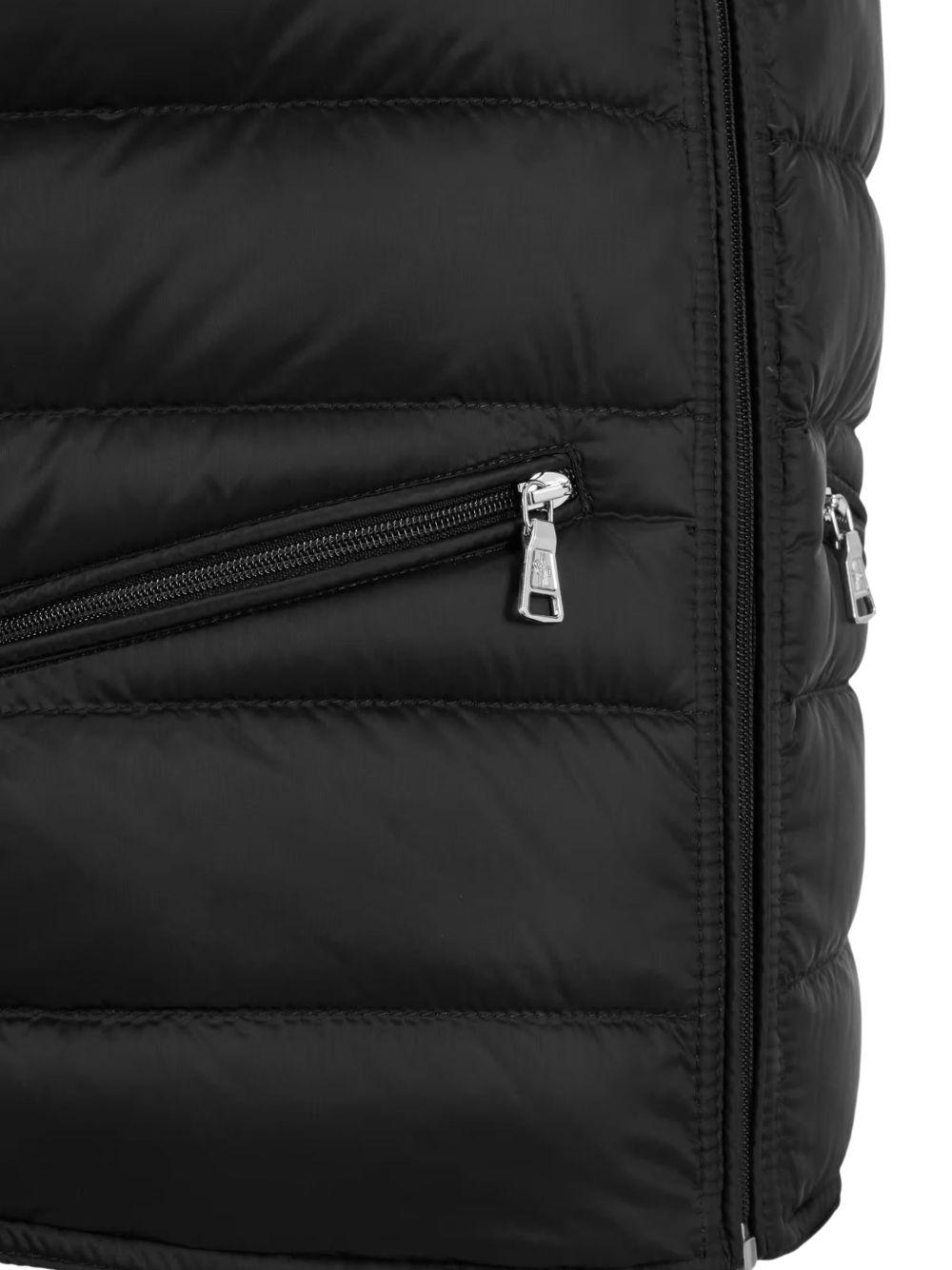 Gilet imbottito in poliammide con zip L19541A00034597YF 999 MONCLER KIDS 
