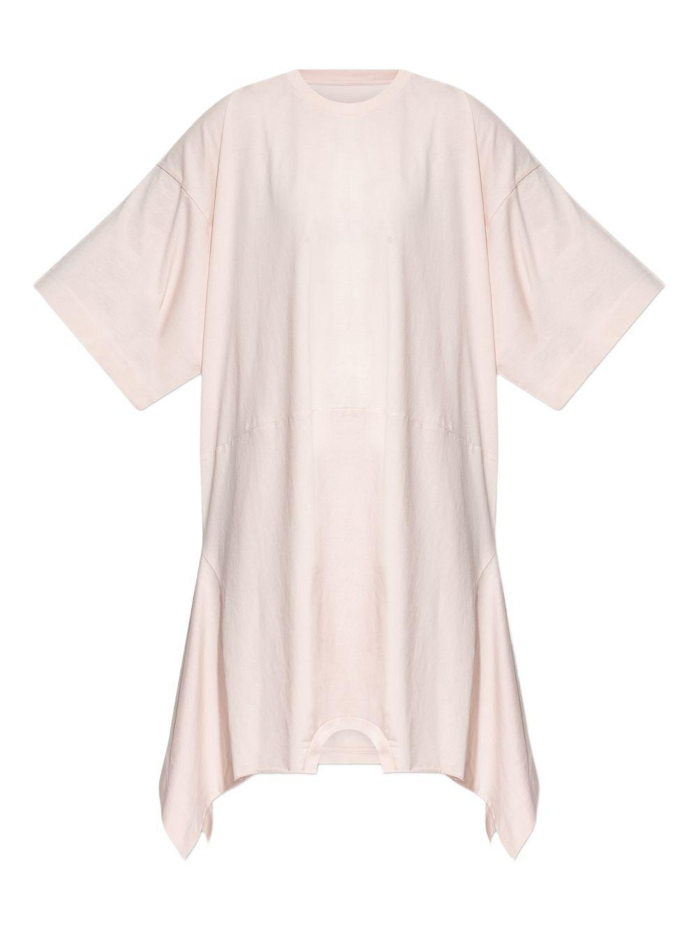 Abito in cotone con orlo asimmetrico S52CT0795M20170 231 MM6 MAISON MARGIELA 