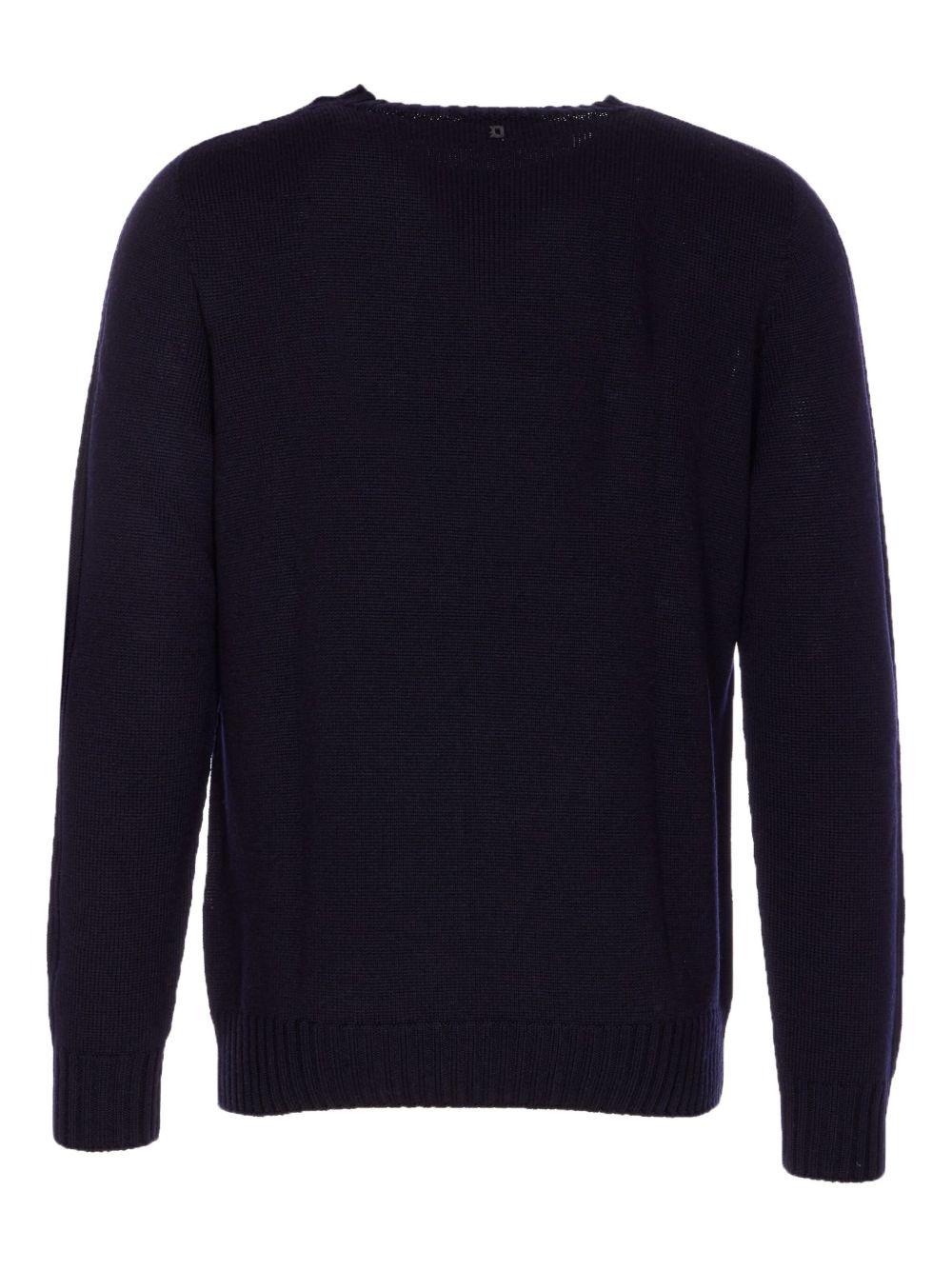 Maglione a Girocollo conTrama a Coste UT264M00856U002DUW25 890 DONDUP 