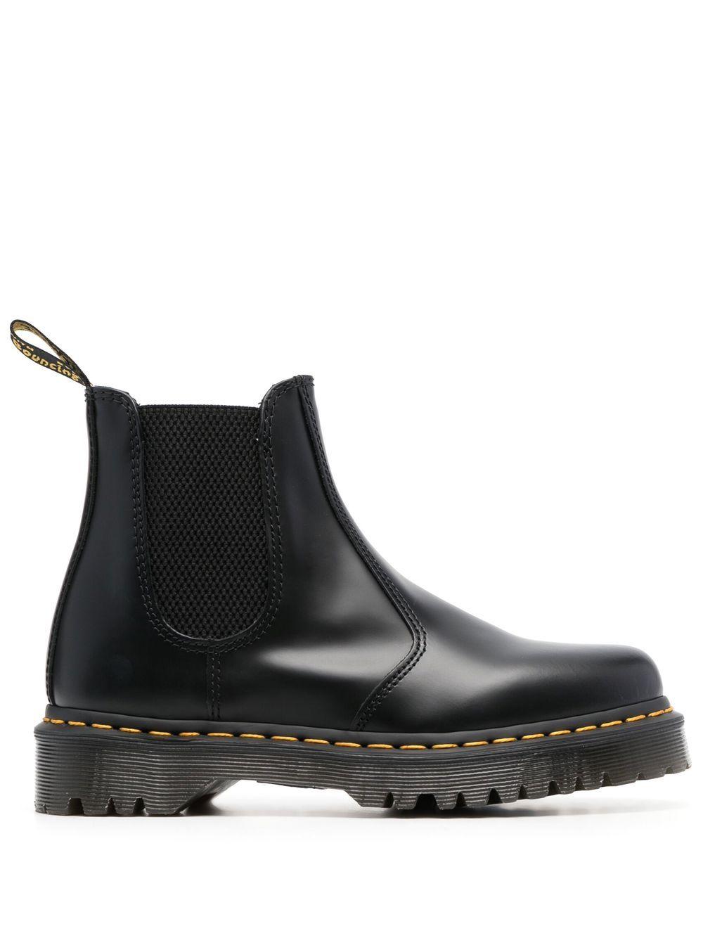 Stivaletti Chelsea 2976 Bex in pelle Smooth nero