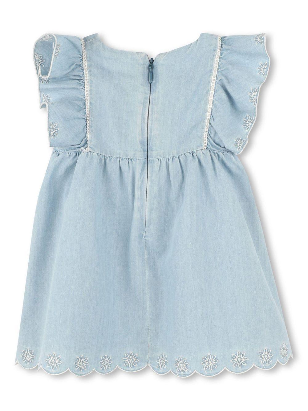 Set effetto denim neonata (2pz)
