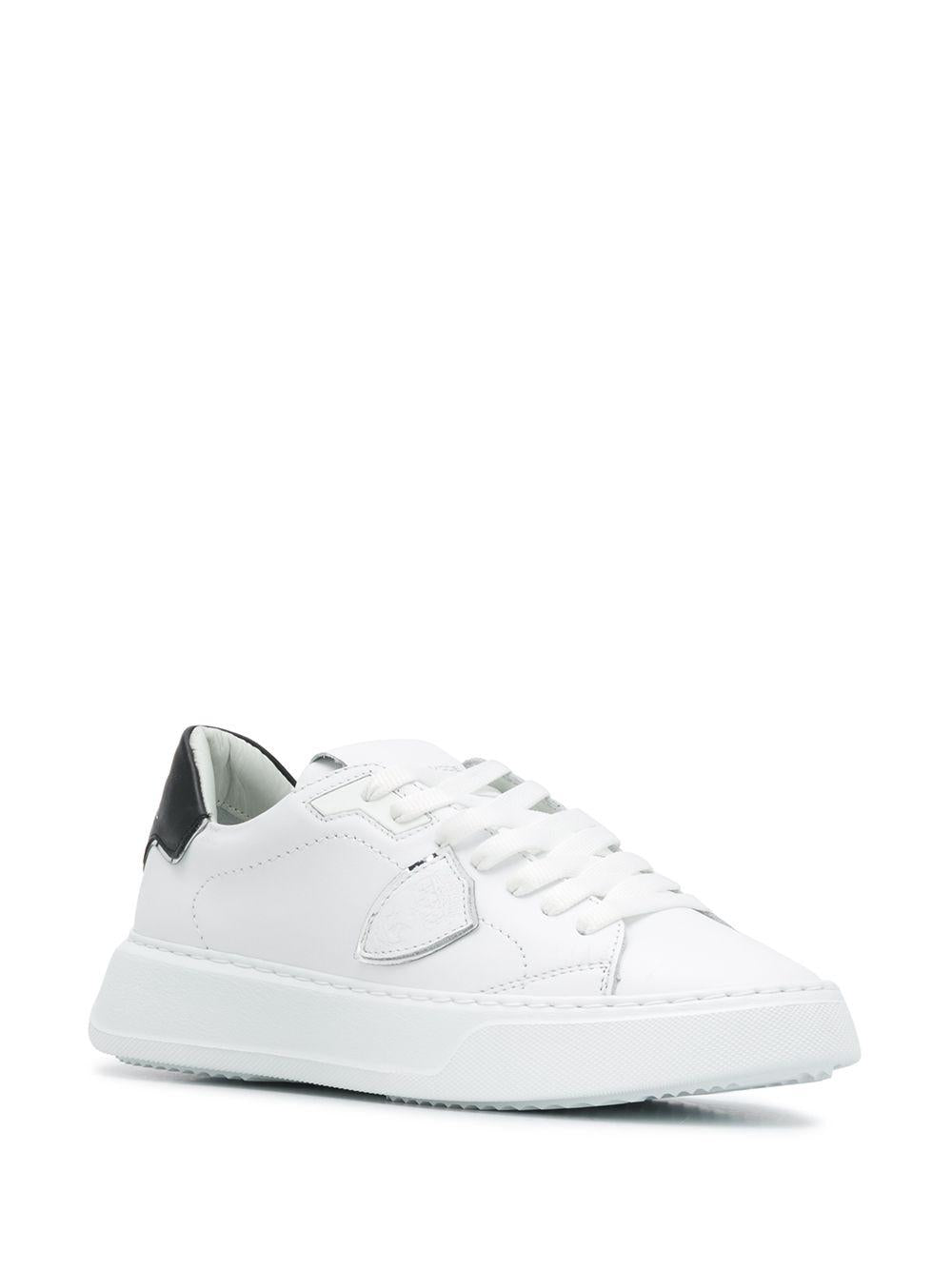Sneakers in pelle con applicazione BTLD V010 PHILIPPE MODEL 