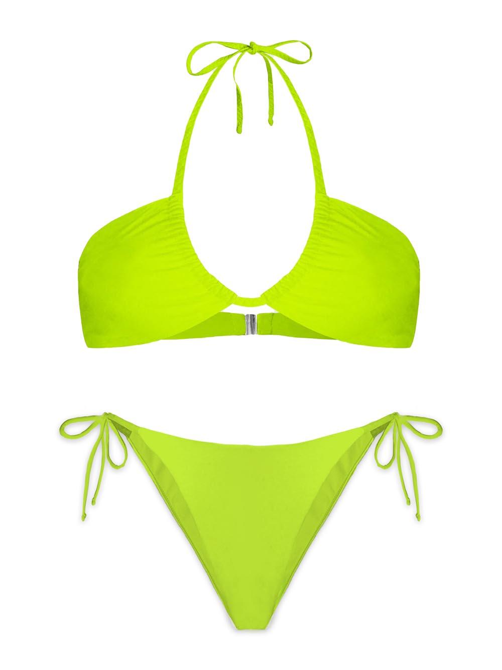 Costume marielle+dahlia lime (2pz) MRL001DAH0002 0014IH MC2 SAINT BARTH 
