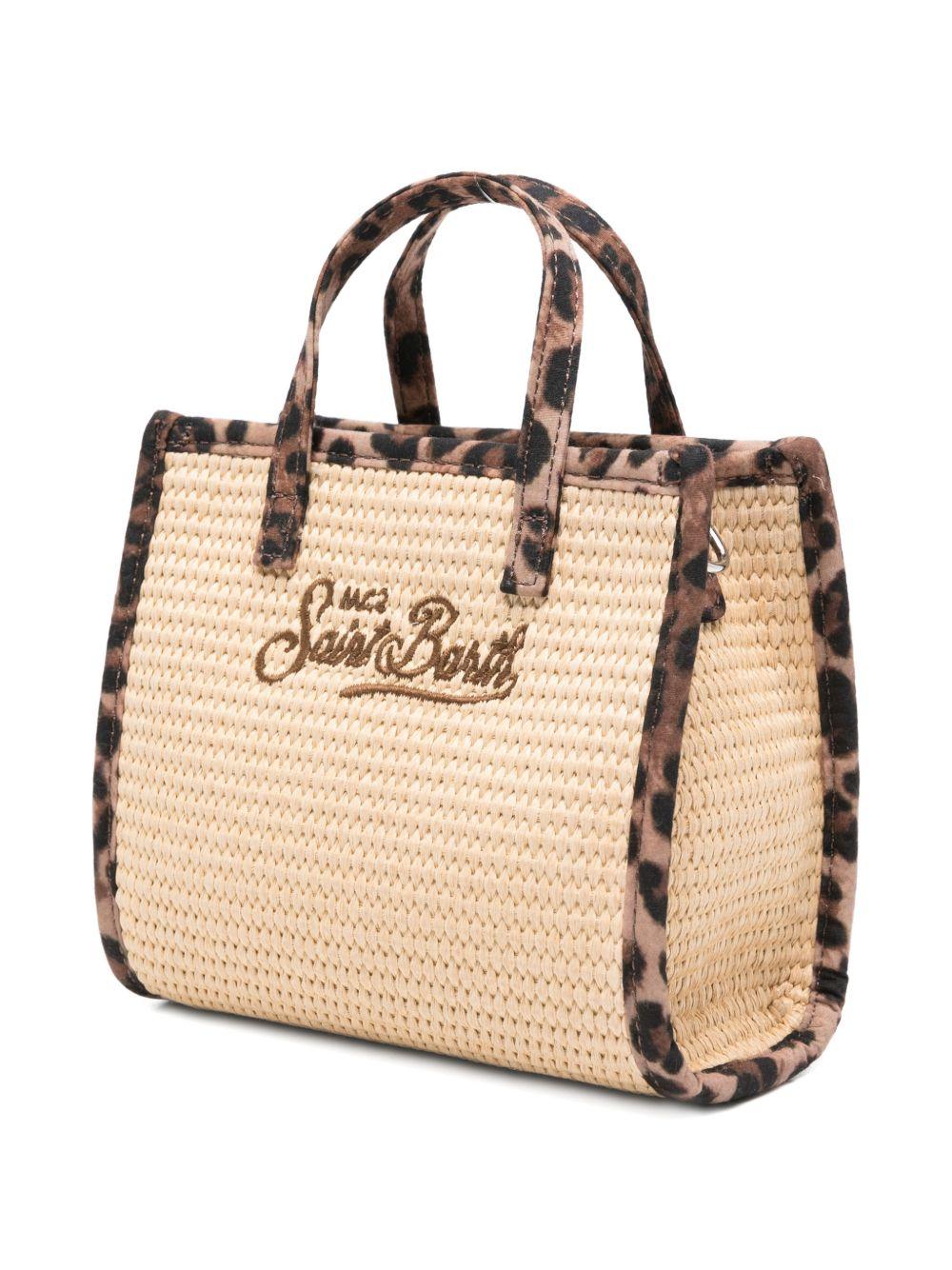Borsa tote mini in paglia con tracolla VIVM001 02781L MC2 SAINT BARTH 