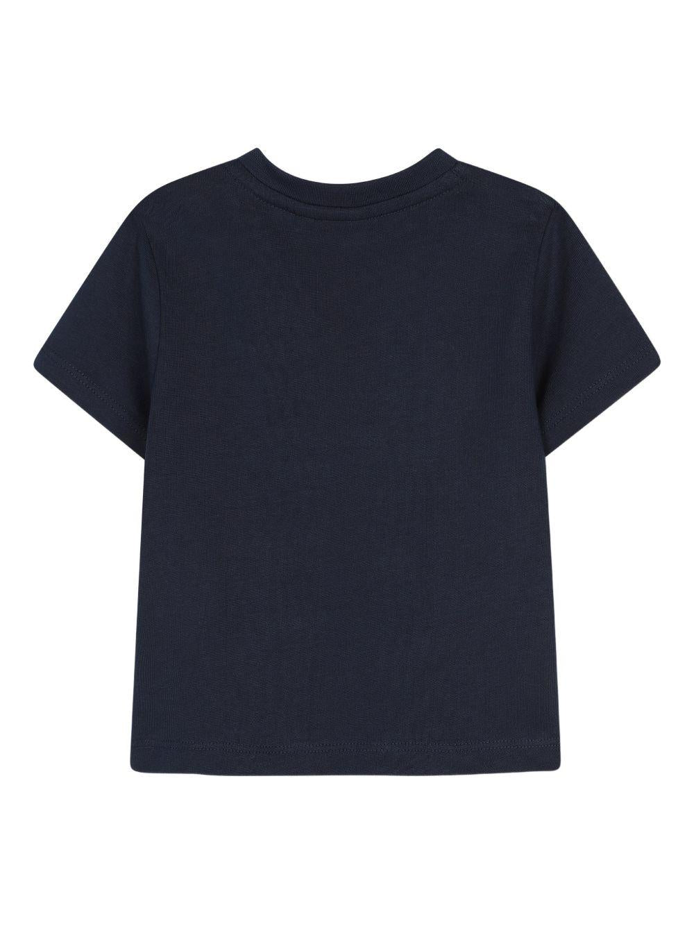 T-shirt con stampa logo J52889 849 BOSS KIDSWEAR 