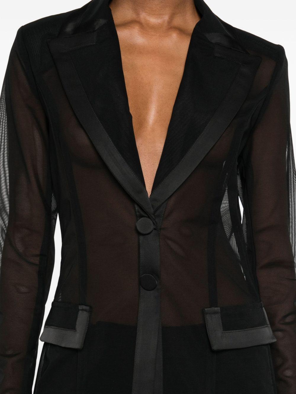 Giacca donna a petto singolo MF0405 NERO BABYLON COLLECTION 