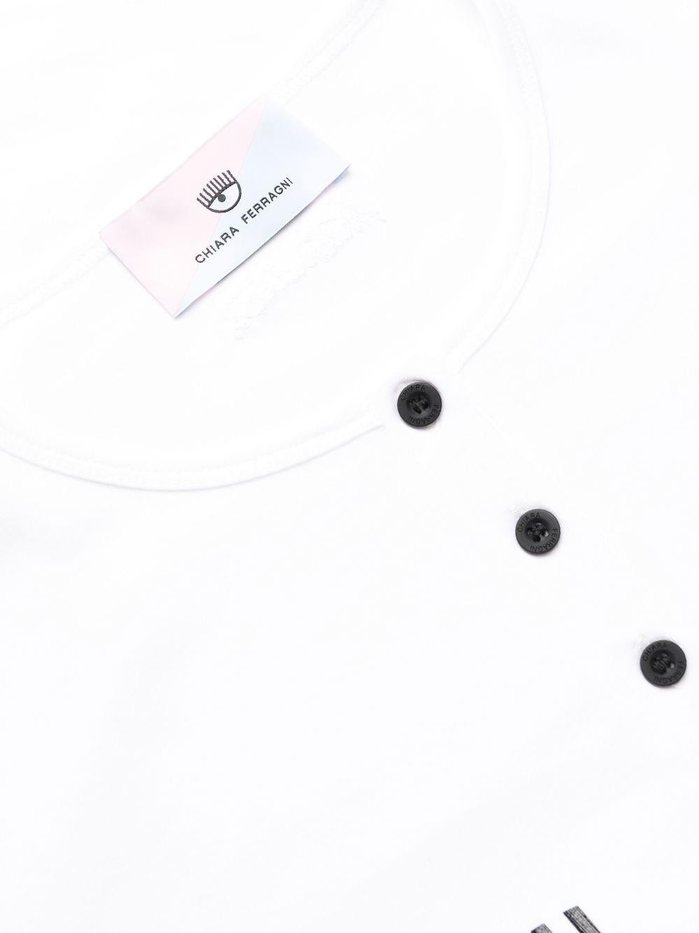 Pigiama Bianco/rosa C/logo A50233231 1242 CHIARA FERRAGNI 