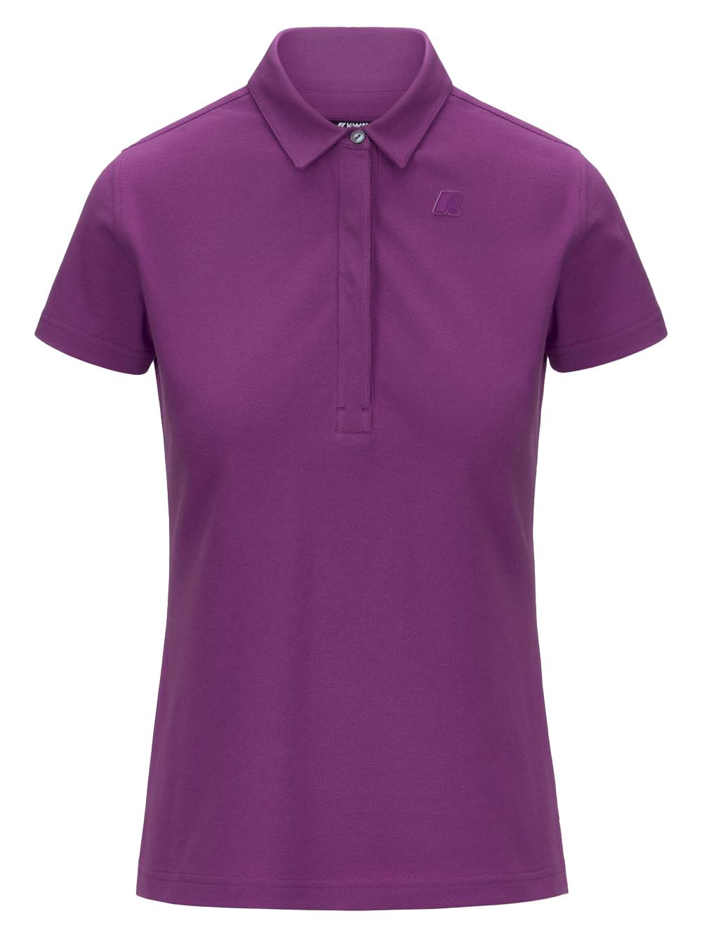 Polo amedea pique viola K1127GW 521 K-WAY 