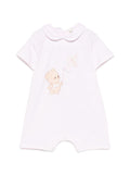 Tutina in cotone con colletto