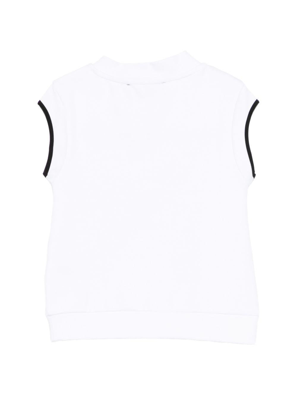 T-shirt con logo intrecciato Z31165 10P KARL LAGERFELD KIDS 