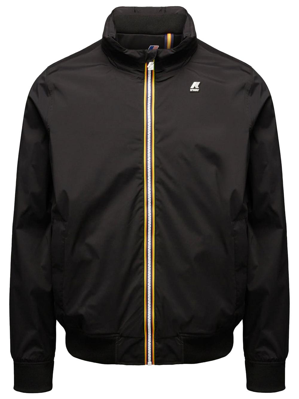 Giubbino Amury stretch nylon jearsy nero