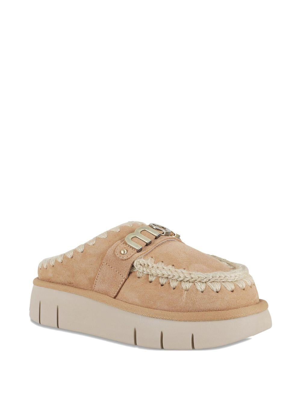 Ciabatta Bounce clog placchetta logo savana MUFW531001A SAV MOU 