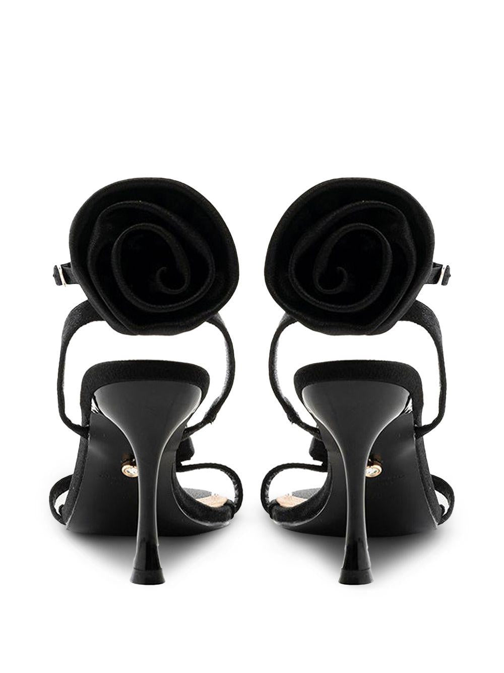 SANDALI CALCUTTA NERO CALCUTTA NER TWENTY FOURHAITCH 