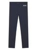 Leggings blu mini logo