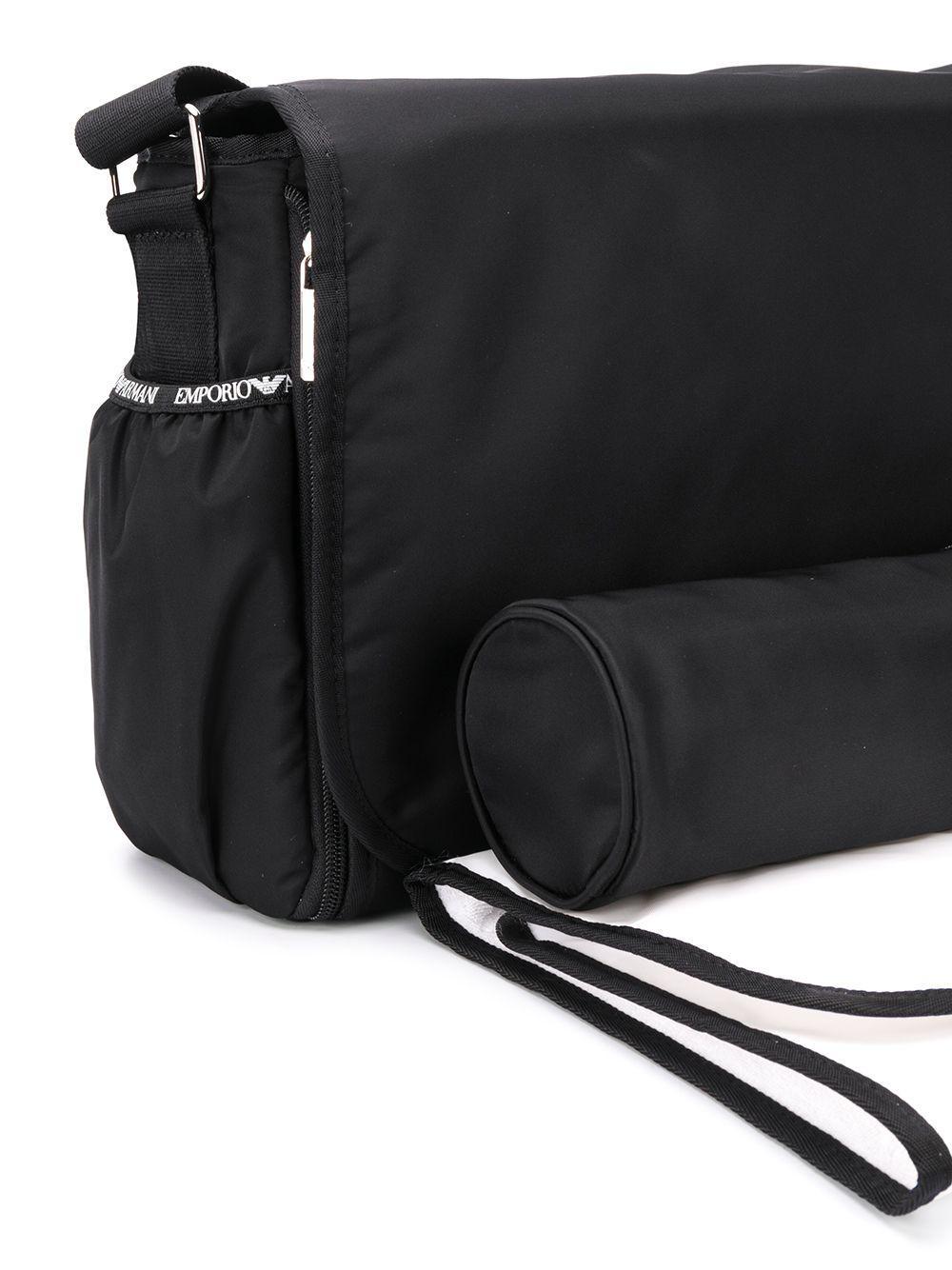 Borsa Mamma nera placchetta logo 402145CC904 00020 EMPORIO ARMANI KIDS 