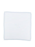 Copertina in cotone organico a righe