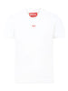 T-shirt bianca ricamo D