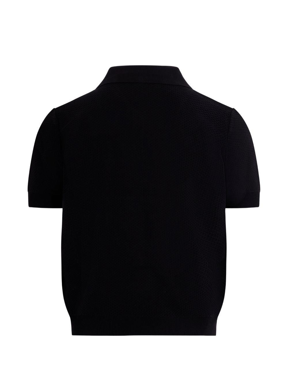 Polo in maglia con colletto EB001222AF23412 UB118 EMPORIO ARMANI KIDS 