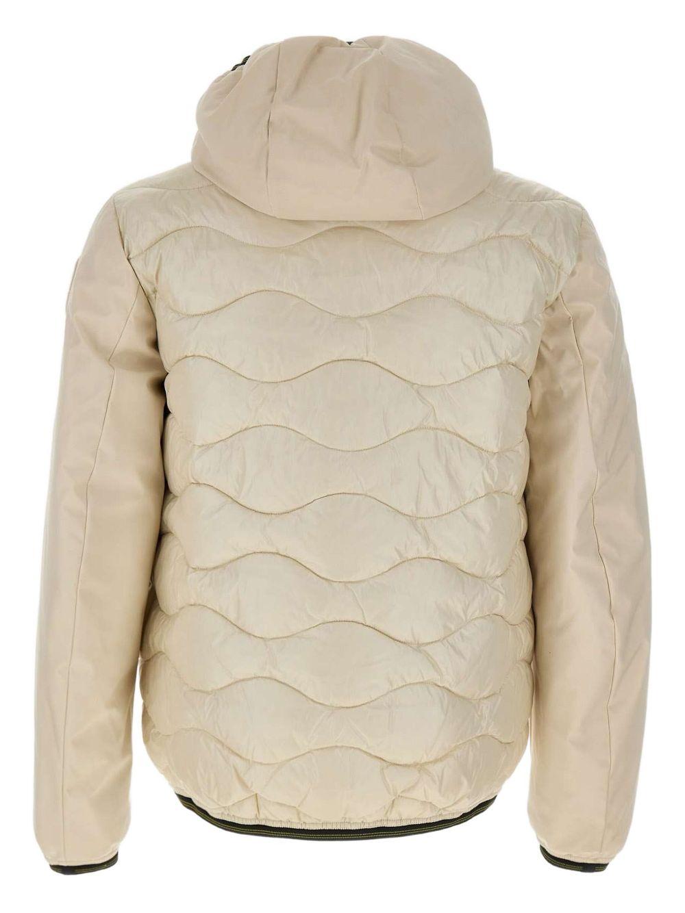 Piumino Albert con cappuccio colori neutri 25WBLUC08078006355 129 BLAUER 
