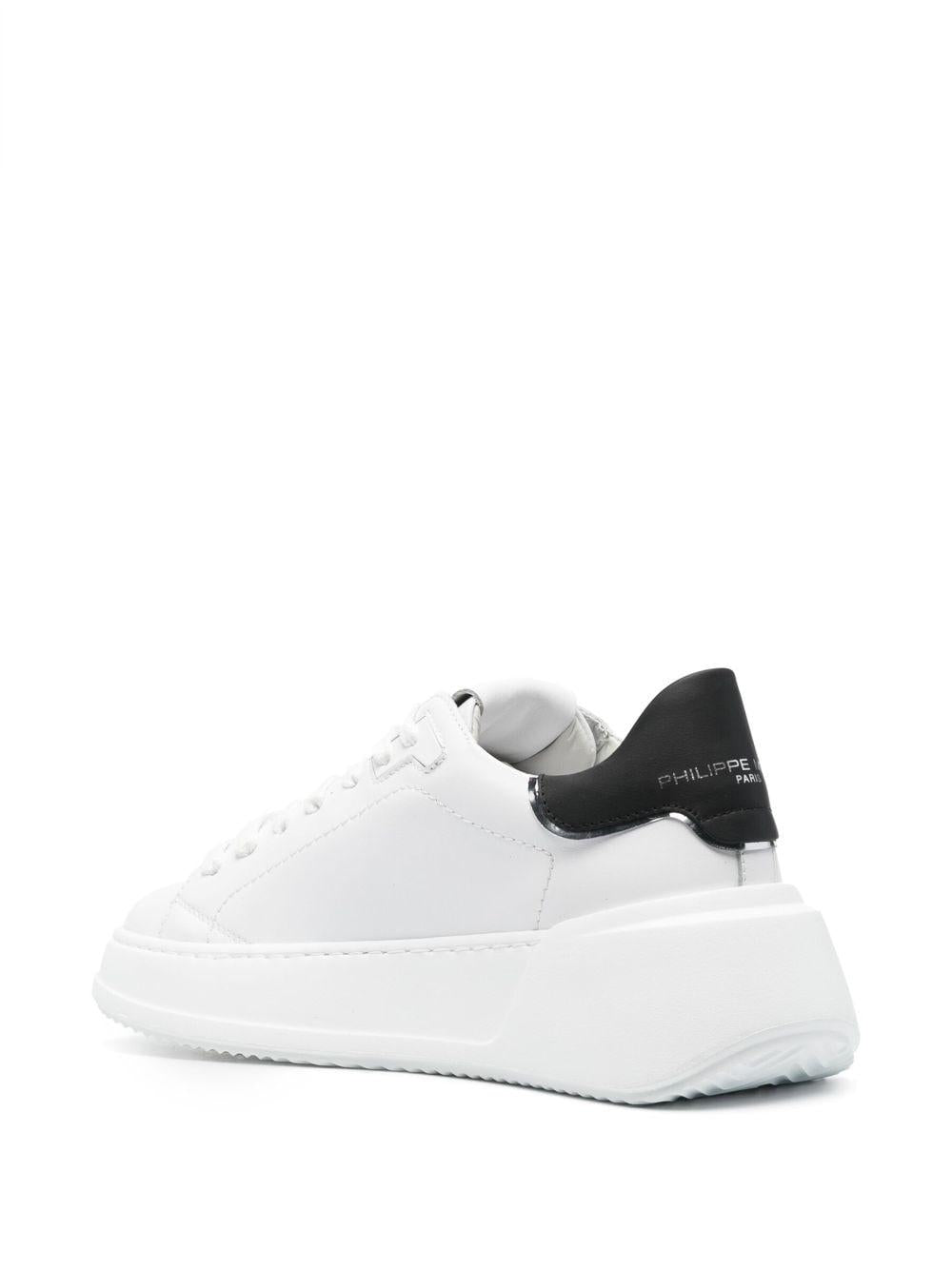 Sneakers tres temple bianco/nero donna