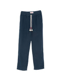 Pantaloni in lino con coulisse
