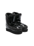 Stivali eskimo 24 nero vernice