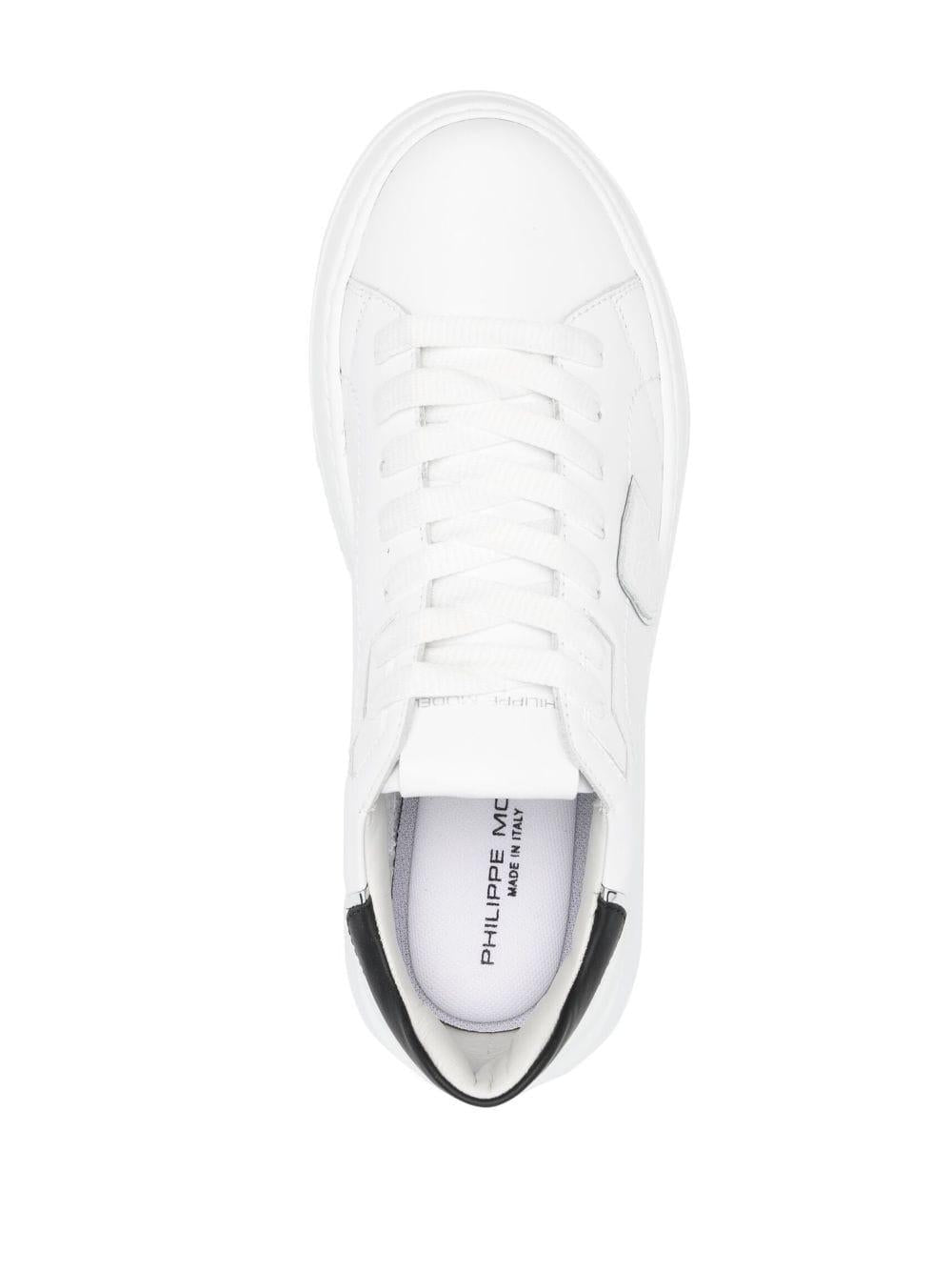 Sneakers tres temple bianco/nero donna