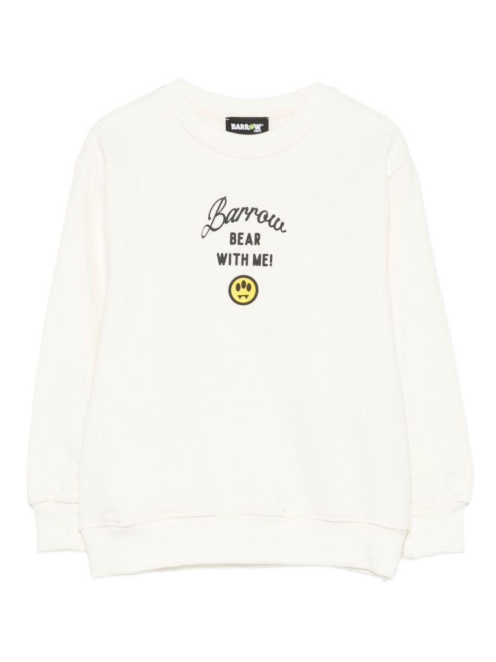 Felpa con Grafica F5BKJGSW132 013 BARROW KIDS 