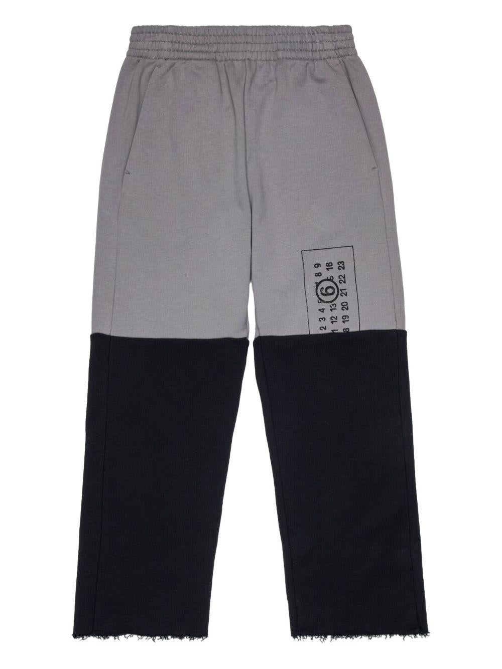 Pantaloni sportivi con inserti M60842MM04H M6C37 MM6 MAISON MARGIELA KIDS 