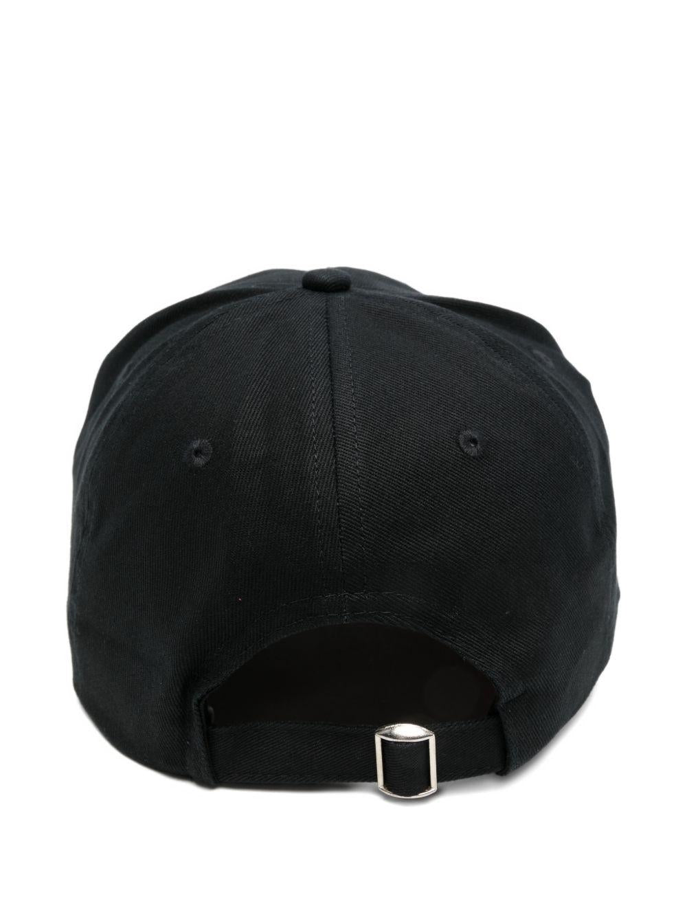 Cappellino in cotone con visiera curva RBP26023BT BLACK JOHN RICHMOND KIDS 