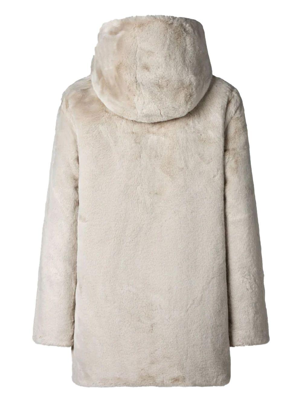 Giacca Bridget reversibile pelliccia ecologica D40070WFURY19 10034 SAVE THE DUCK 