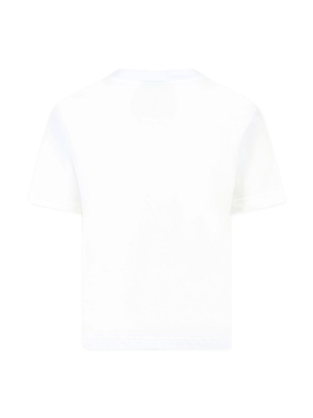 T-shirt bianca big logo