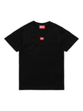T-shirt Nera con Logo