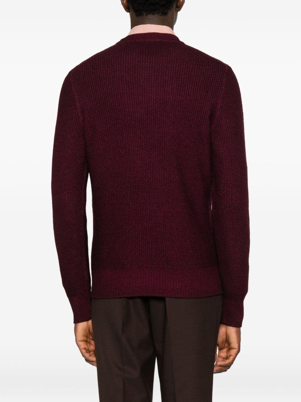 Maglione bordeaux girocollo BLANEGSI2506 291 TAGLIATORE 